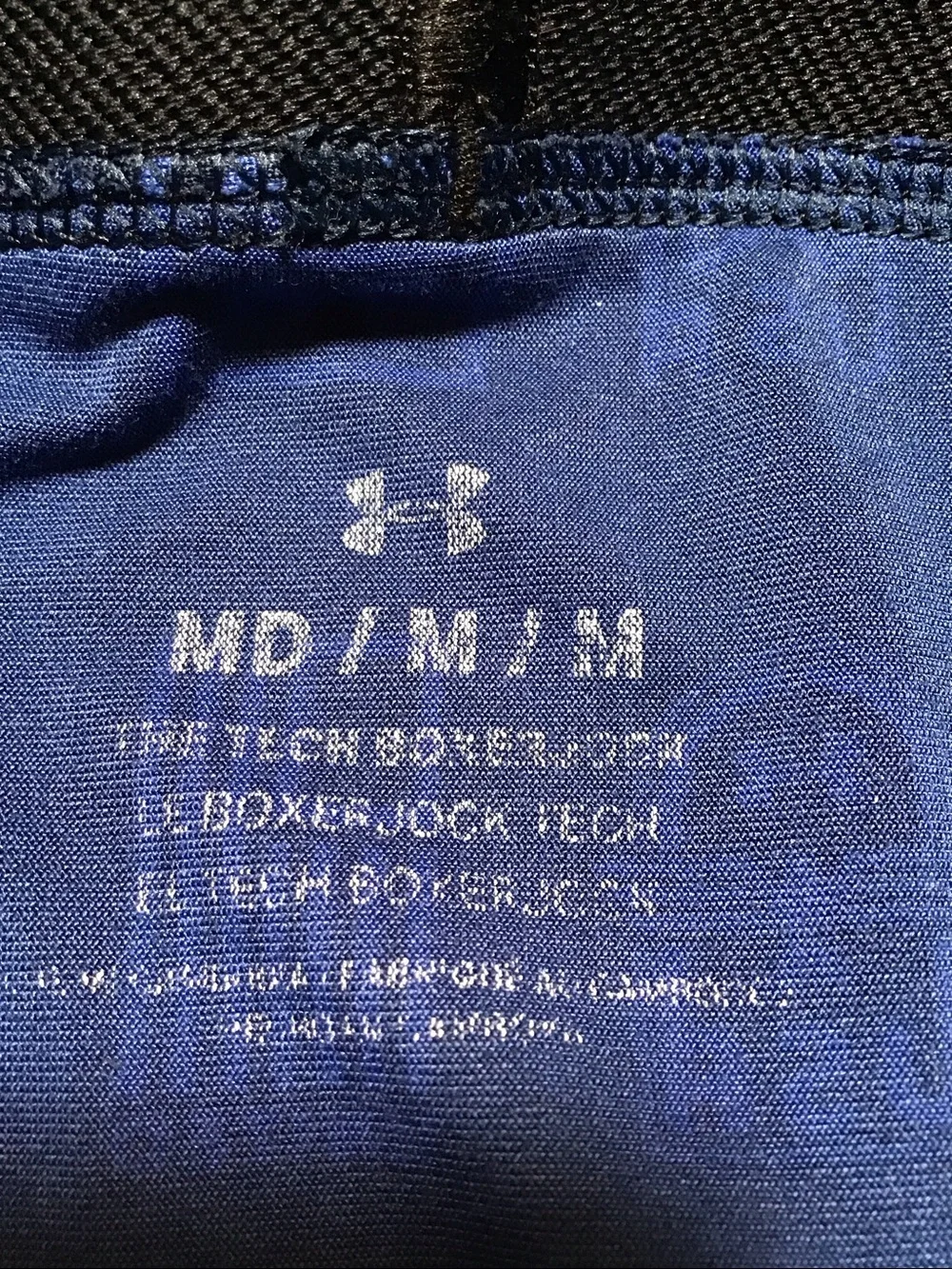 Under Armour Men’s The Tech Boxerjock Patriotic Blue & Black Flag Eagle Boxers
